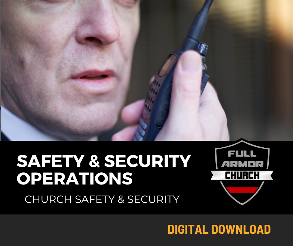 Church Safety And Security Operations Bundle - Organize Your Program